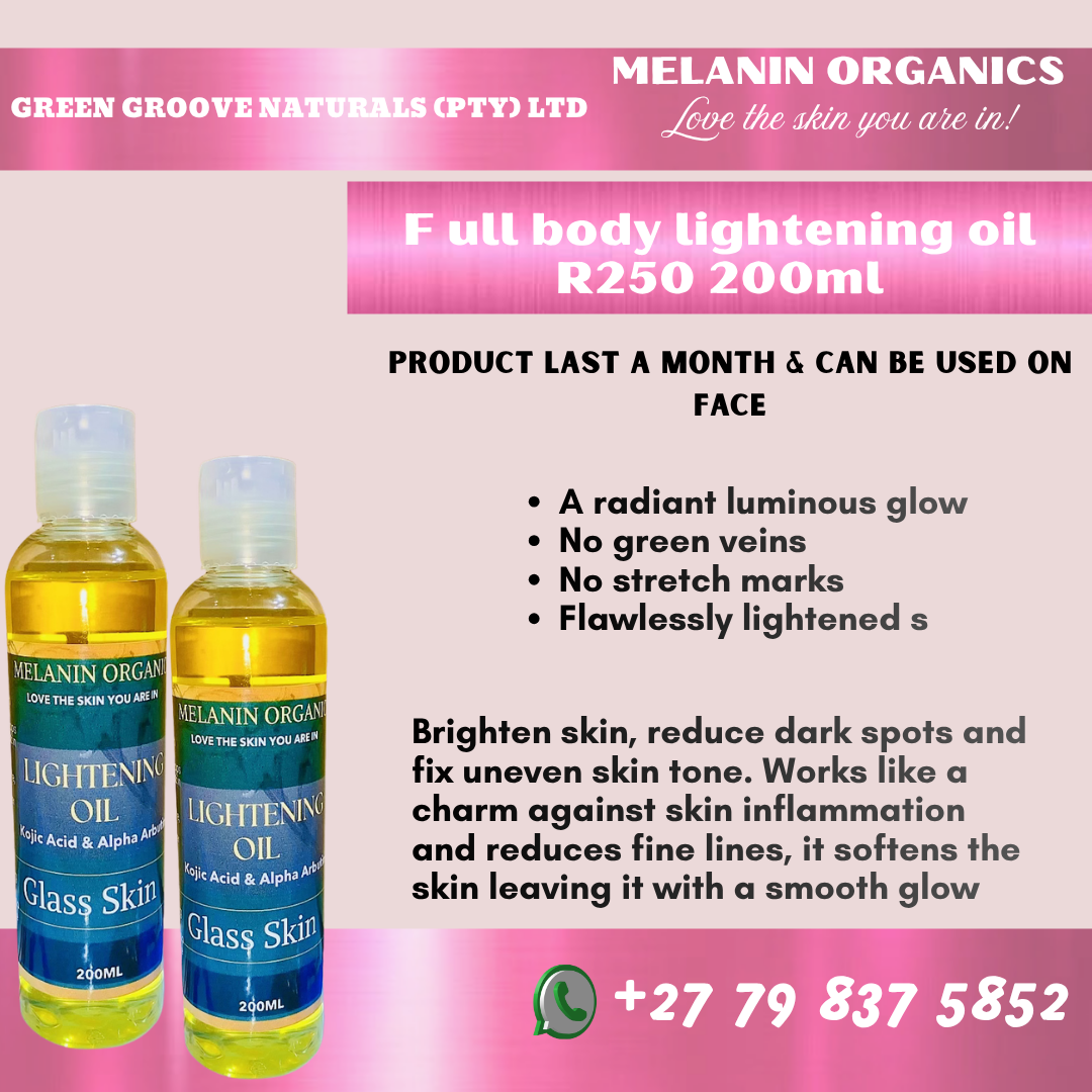 200ML FULL BODY LIGHTENING OIL